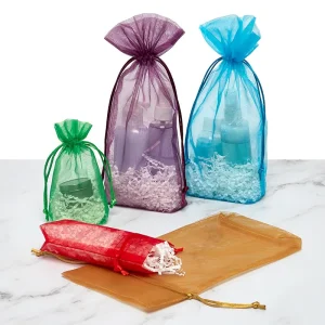 Flat Bottom Organza Bags